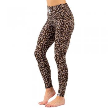 Collants femme motif léopard glacé