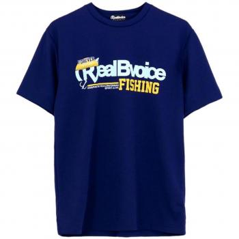 Real B Voice Short Sleeve Tuna T-Shirt XL in Navy