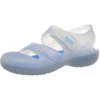 IGOR Bondi Sandalias con Correa de Tobillo Unisex Niños, Blanco