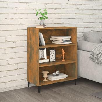 Smoked Oak Sideboard 69.5x32.5x90 cm Engineered Wood
