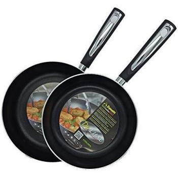 Set di Padelle Antiaderenti Zanetti con Rivestimento Deluxe 3,5mm cm 24 e 28cm