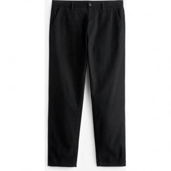 Next schwarze Chinohosen – Black Straight Fit 100% Baumwolle Herren