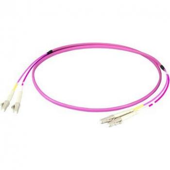 3m OM4 Dual LC‑LC Flat Twin Cable