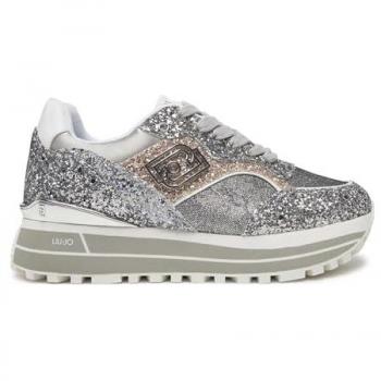 Maxi Wonder 73 Sneaker Bassa Oro/Argento/Bianco