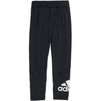Malla Larga Adidas Big Logo Niña Negro/Blanco