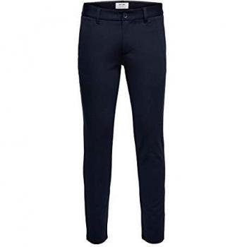 Pantaloni Chino Slim Fit Only & Sons ONSMARK Blu Notte 34/34