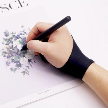 Artist Drawing Glove 2 Fingers