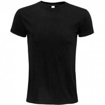 Sols T-Shirt EPIC CAMISETA unisex 100% organisches Baumwoll-Black