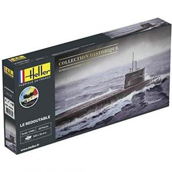 Maquette Heller U-Boot S/M Redoutable Starter Kit