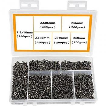 Bronze Small Self‑Tap Screws for Hinges – Set of 1200