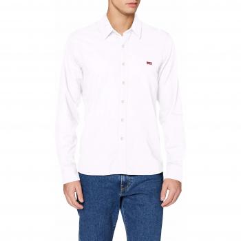 Camisa de Hombre Levi's LS Battery Hm, Color Blanco, Talla X-Small