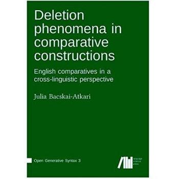 Deletion phenomena in comparative constructions: English comparatives in a cross-linguistic perspective