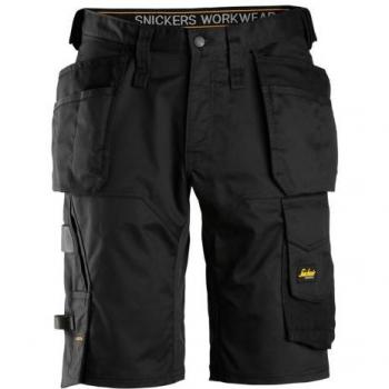 Bermudas de Trabajo Snickers 6151 Ajuste Holgado Negro Talla 31