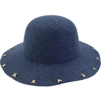 Stilvolle Fedora mit Nieten für Damen