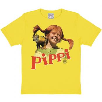 Mädchen T-Shirt Pippi Langstrumpf & Herr Nilsson