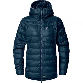 Haglöfs Roc Flash Down Hoodie Blu per Donna