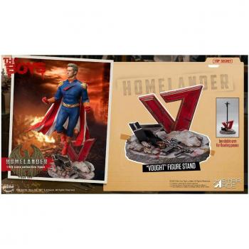 Fond Diorama Homelander Vought – Logo “Ciné‑Top”