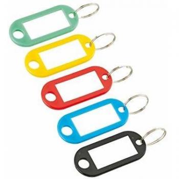 Anneau porte-étiquette en PVC Thirard, couleurs diverses