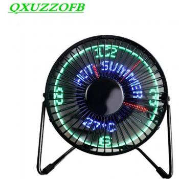 6-Inch USB LED Desk Fan