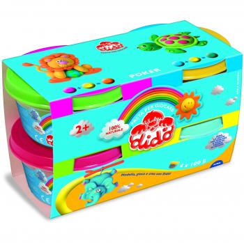 Dido' POKER barattoli di pasta per giocare 100g