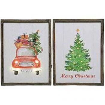 Quadro in Legno con LED