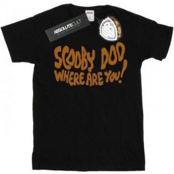 Schauriges Scooby‑Doo-T-Shirt für Kids – „Bist du hier?“