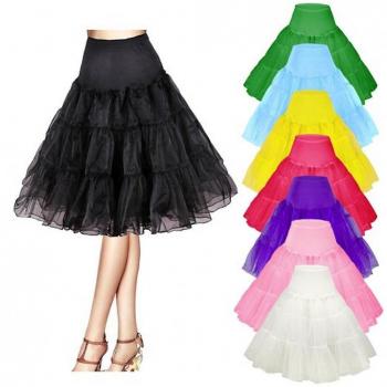 Boolavard 26 Petticoat Vintage para Bailes Rock