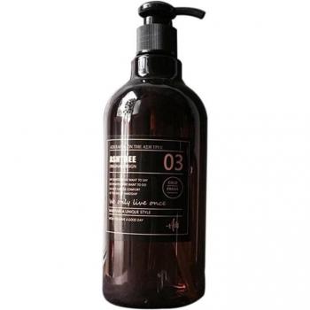 Botella de Almacenamiento para Baño: Gel de Ducha Marrón 250 ml