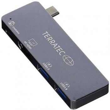 Adattatore USB Type-C Terratec in alluminio