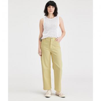 Pantaloni Dockers Alta Lancia a Strisce di Ananas