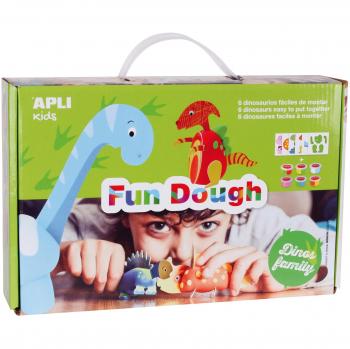 Set 6 Dinos Sculptables Apli-Agipa