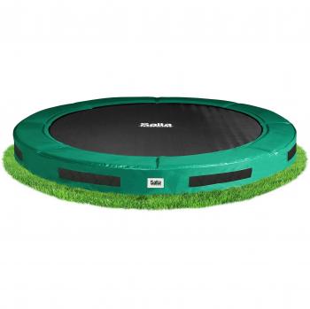 Salta Excellent Boden-Trampoline – 305 cm rund – Grüner Farbton
