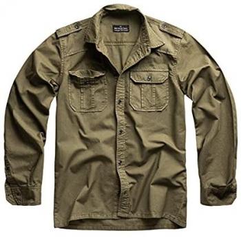 Surplus M65 Basic Long Sleeve Shirt Verde L