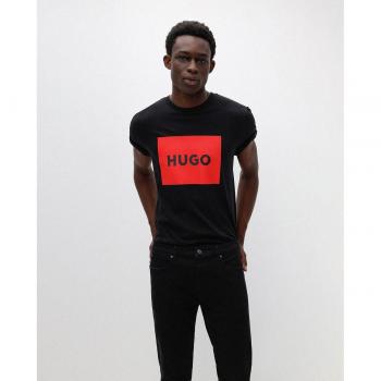 Hugo T-Shirt Dulive222 50467952 Schwarz Regular Fit
