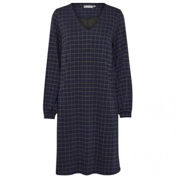 Blusenkleid FRANSA Blusenkleid FRBlenda Gr. S, blau (peacoat mix), Damen