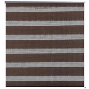 Tamisant store enrouleur 40x100 cm couleur brun