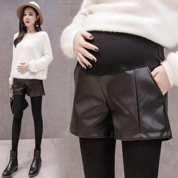 Shorts de Maternidad Color Negro