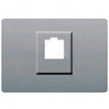 Boîtier Femelle RJ11/RJ45 Silver Luna BJC Coral 21795-PL