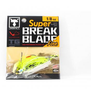 Jackall 1/8 Oz Super Break B Fine Pearl Chartreuse Sinker