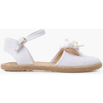 Espadrilles Enfant Cérémonie Nœud Rustique