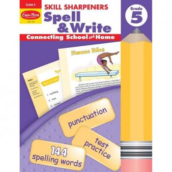 Skill Sharpeners Spell amp Write Grade 5 by Evan Moor Educational Publishers