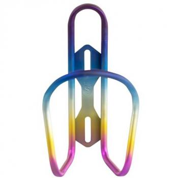 Silca Anodised Titanium Bottle Shell – Vibrant Rainbow