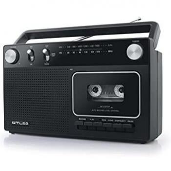 Muse M-152 RC tocadisco Tocadiscos de tracción directa Negro