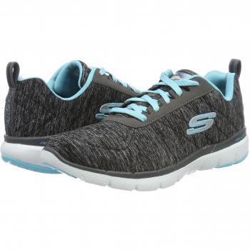 Skechers Women's Flex Appeal 3.0-insiders Casual Shoes in Black