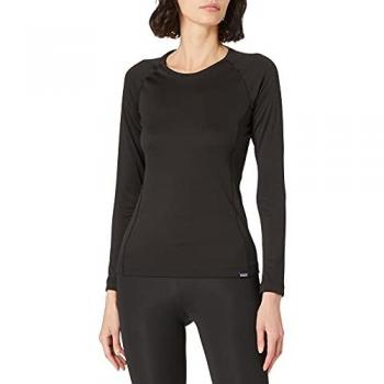 Patagonia Crew Long Sleeve Intima Donna Nero XL