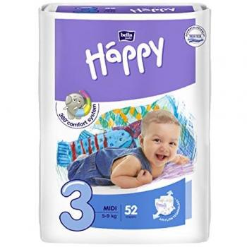 GentleCare Baby Pads – Size 3, 52 Units for 5‑9 kg Babies