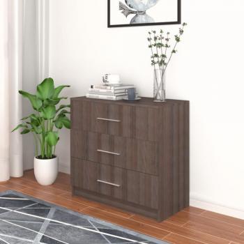Cassettiera 71x35x68 cm Rovere Sonoma