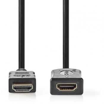 Nedis High‑Speed 4K HDMI Cable with Ethernet – 5 m, 10.2 Gbps, Black