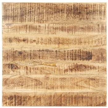80x80 cm Solid Mango Wood Table Top 25-27 mm