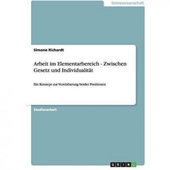 Arbeit im Elementarbereich
